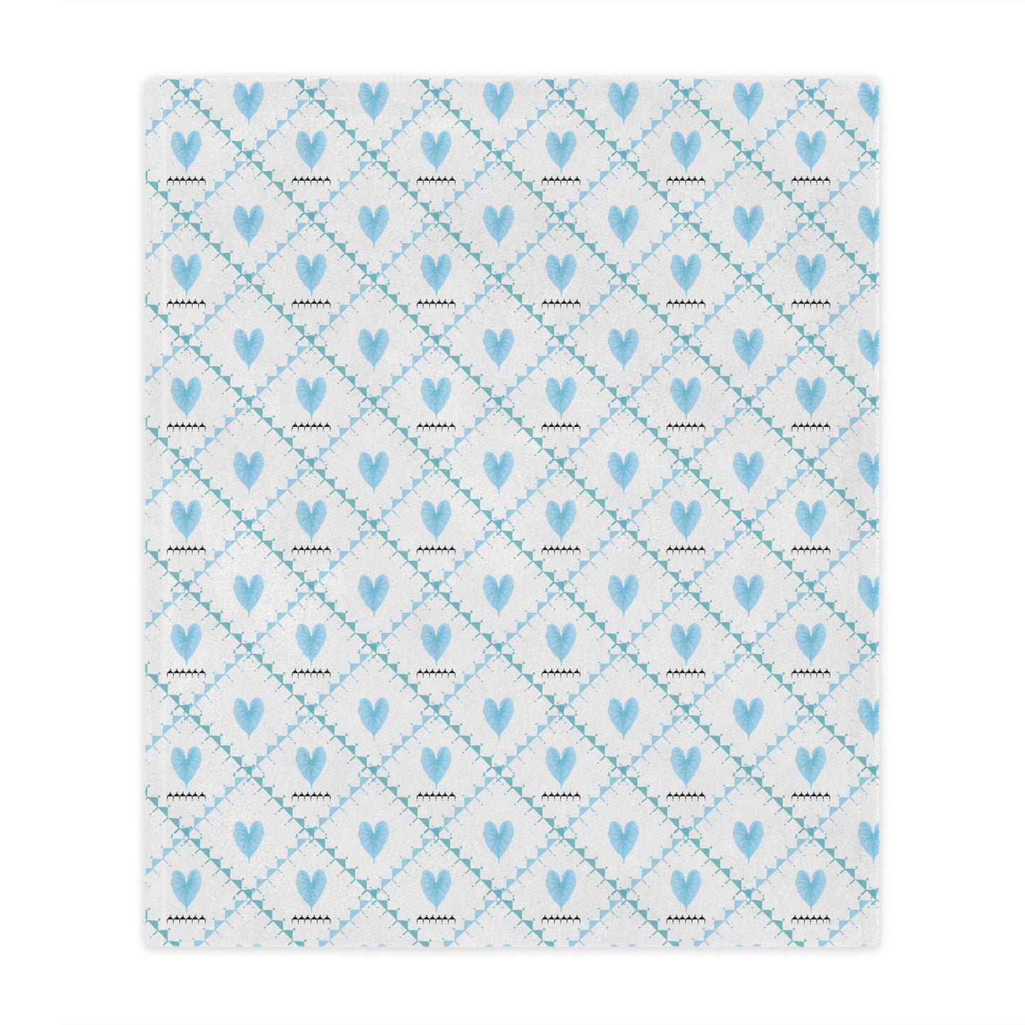 Blue Aupua’a - Minky Blanket