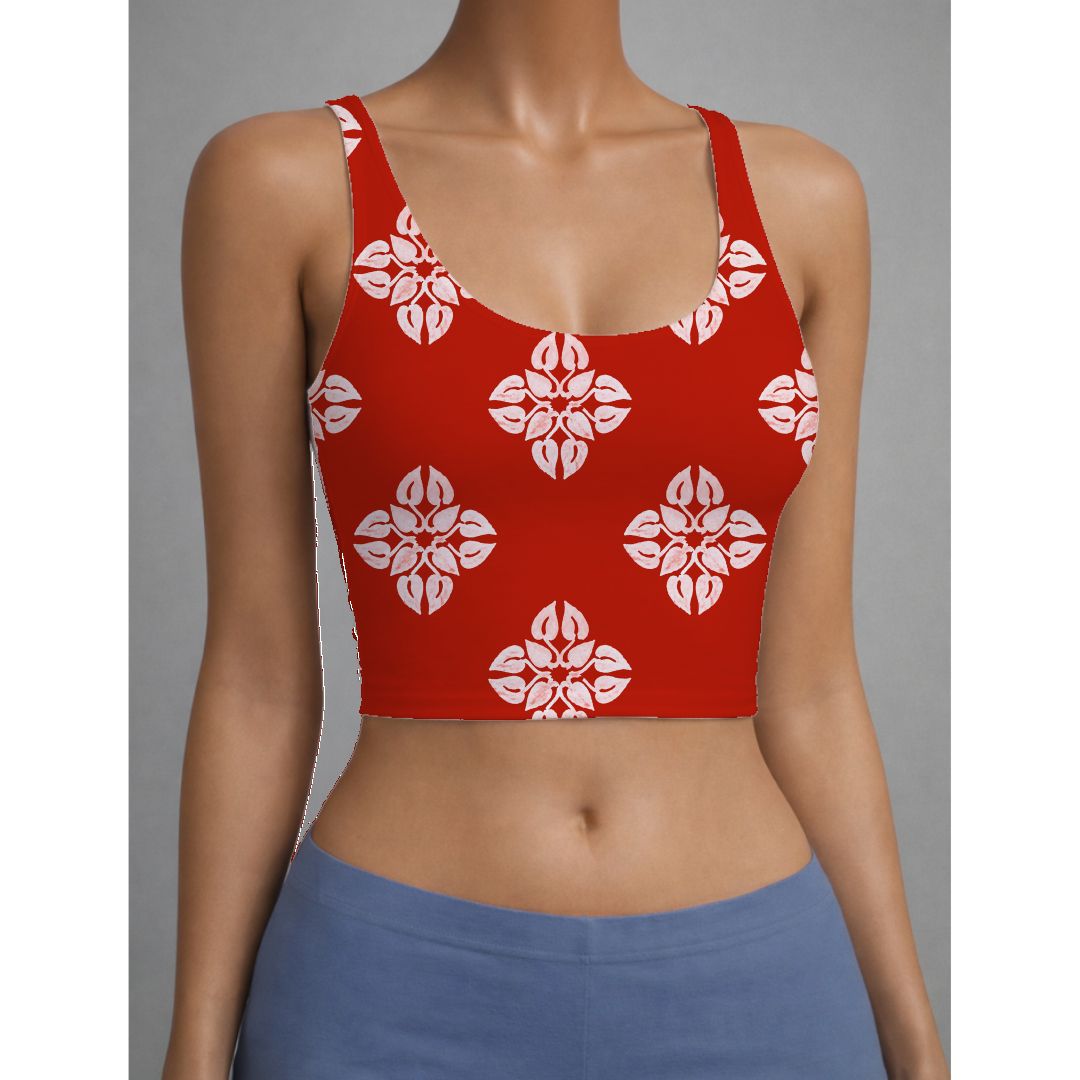 Anthurium Crop Top