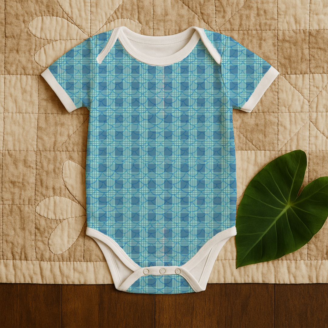 Scales Palaka - Shortsleeved Bodysuit