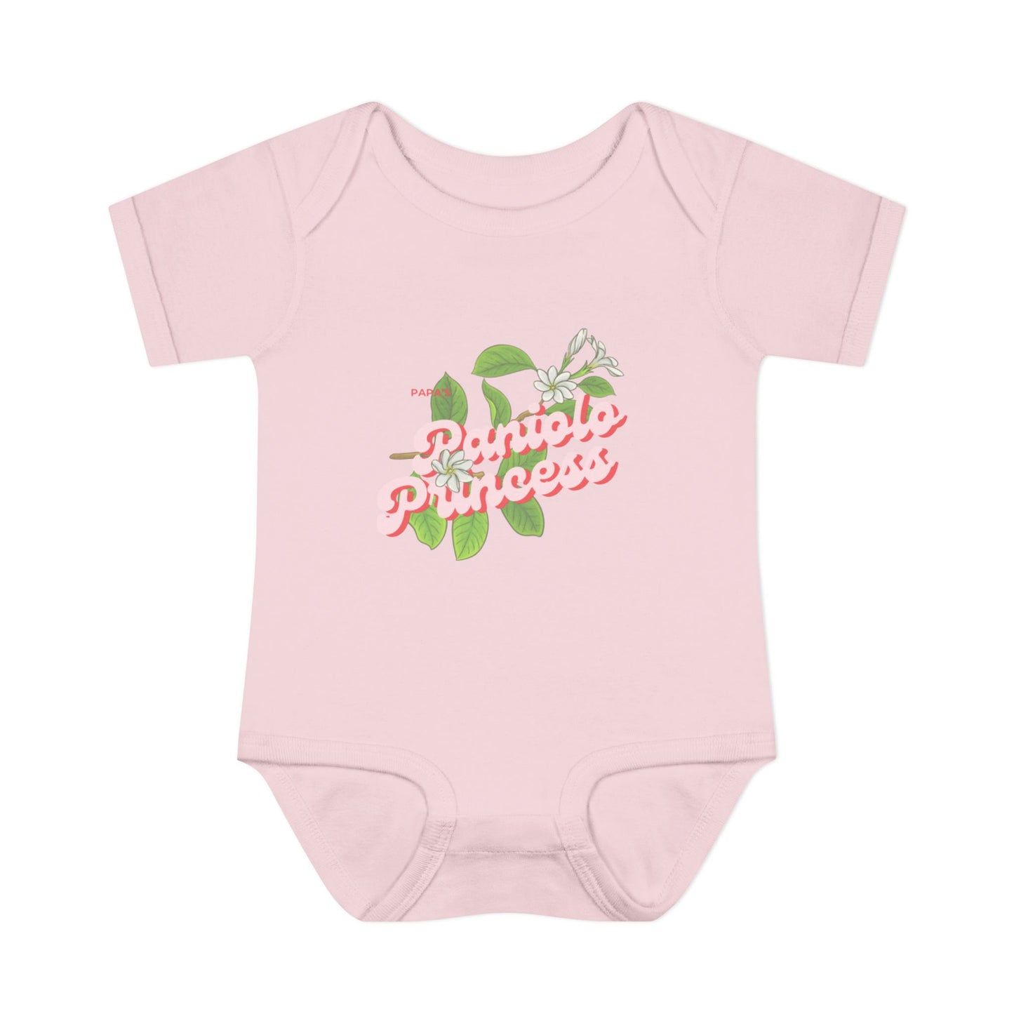Papa’s Paniolo Princess - Shortsleeved Cotton Bodysuit