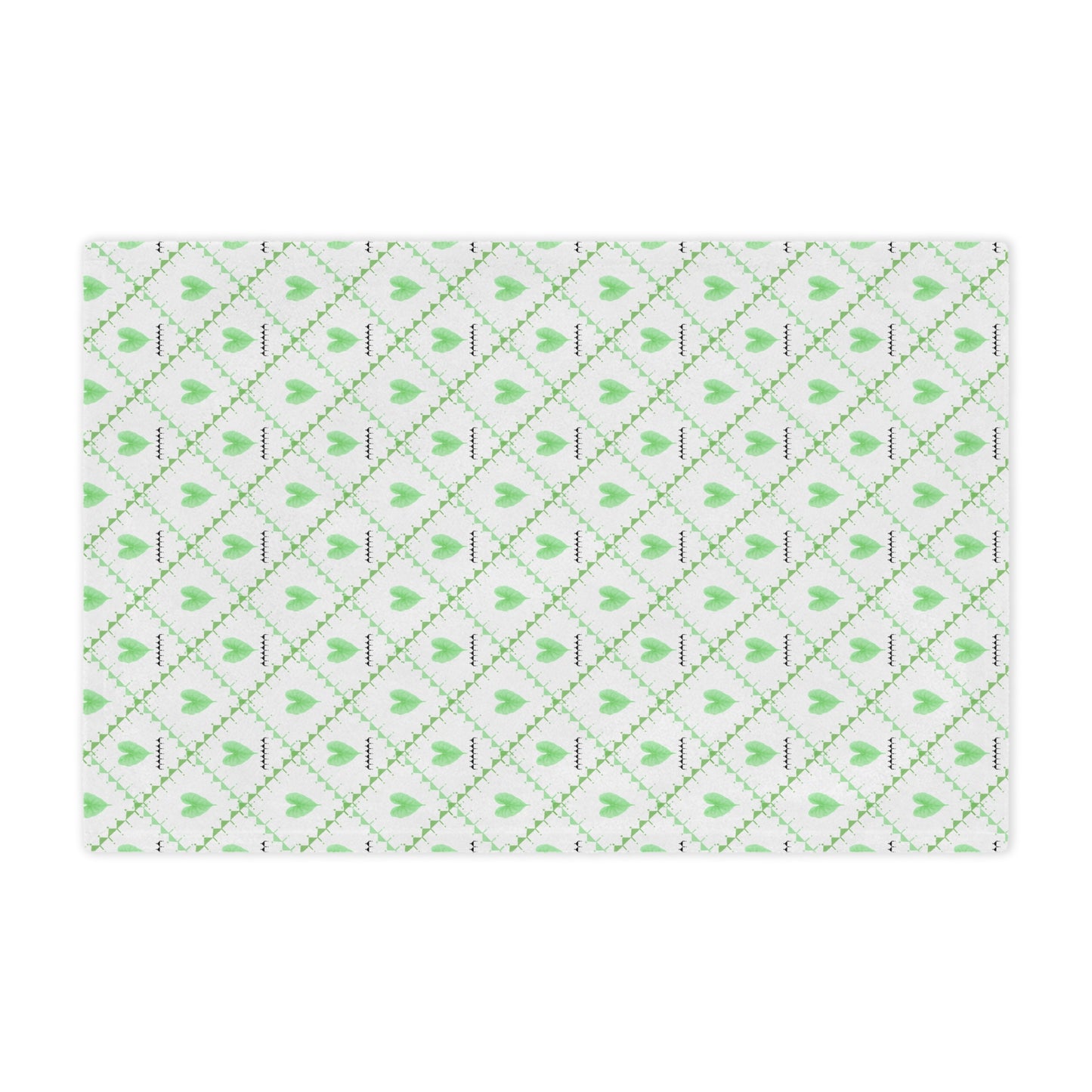Green Aupua’a - Minky Blanket