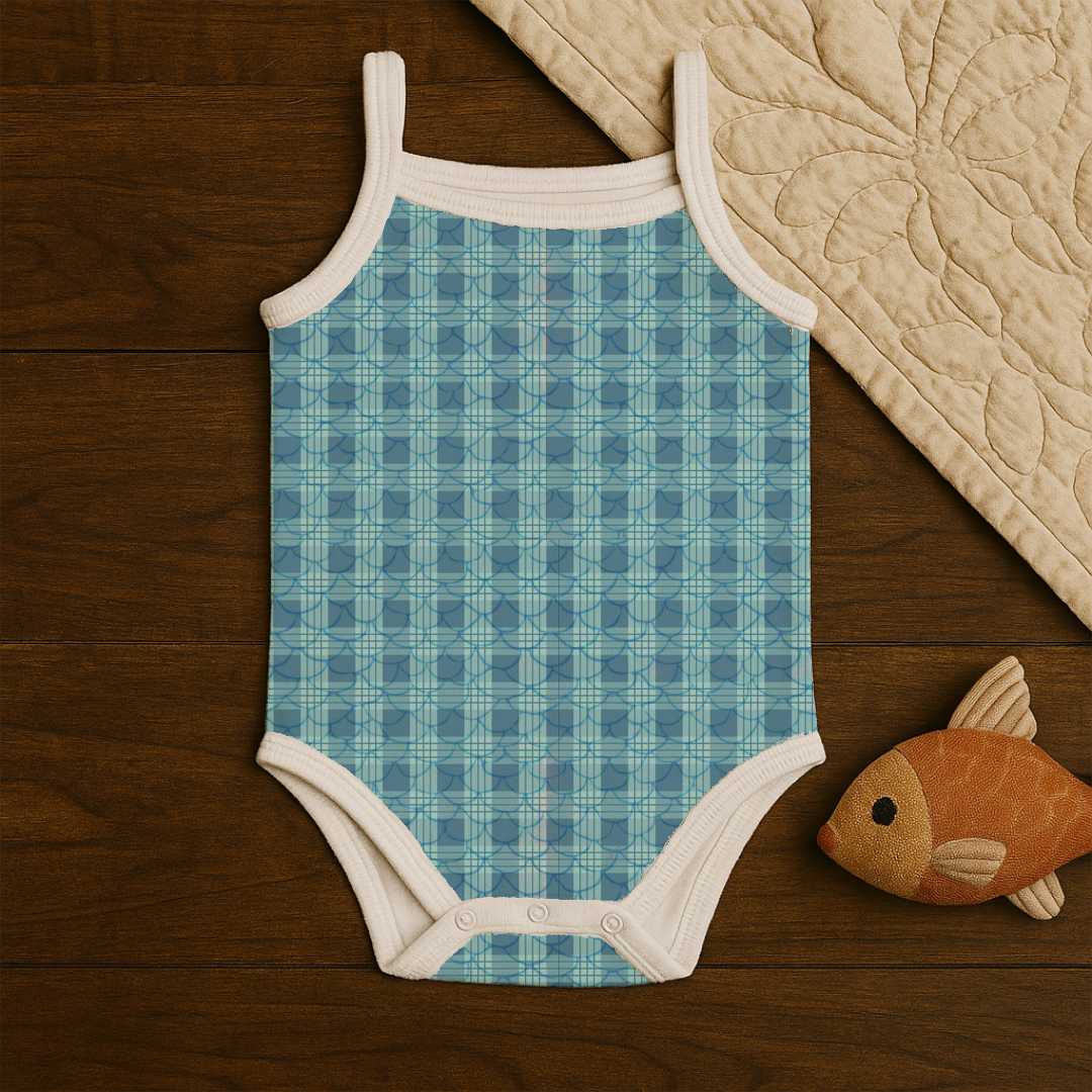 Scales Palaka - Strappy Bodysuit