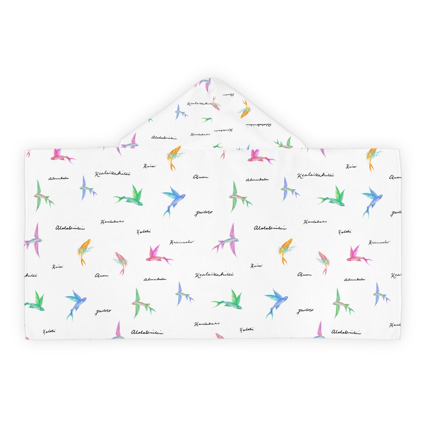Pailolo Malolo - Keiki Hooded Towel
