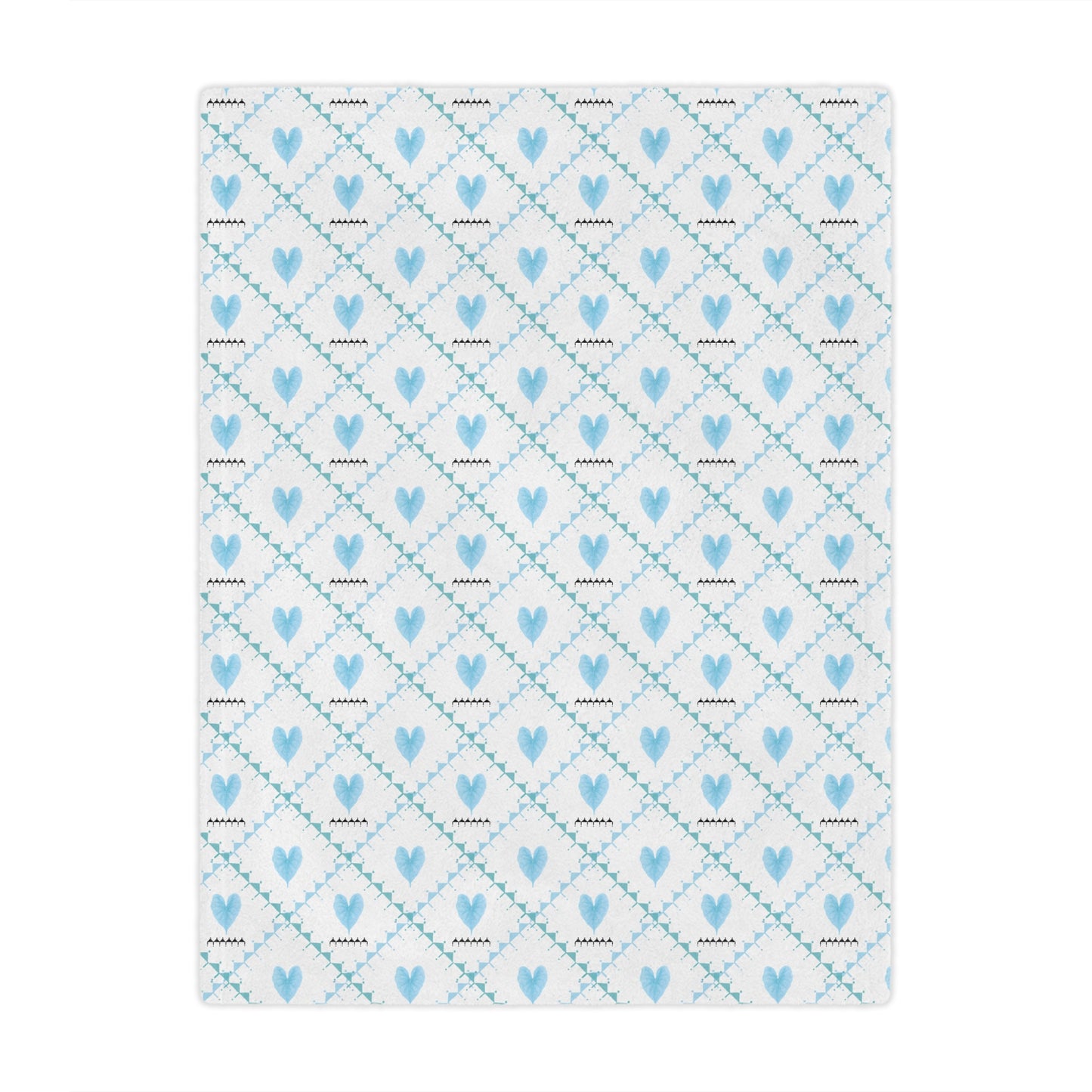 Blue Aupua’a - Minky Blanket