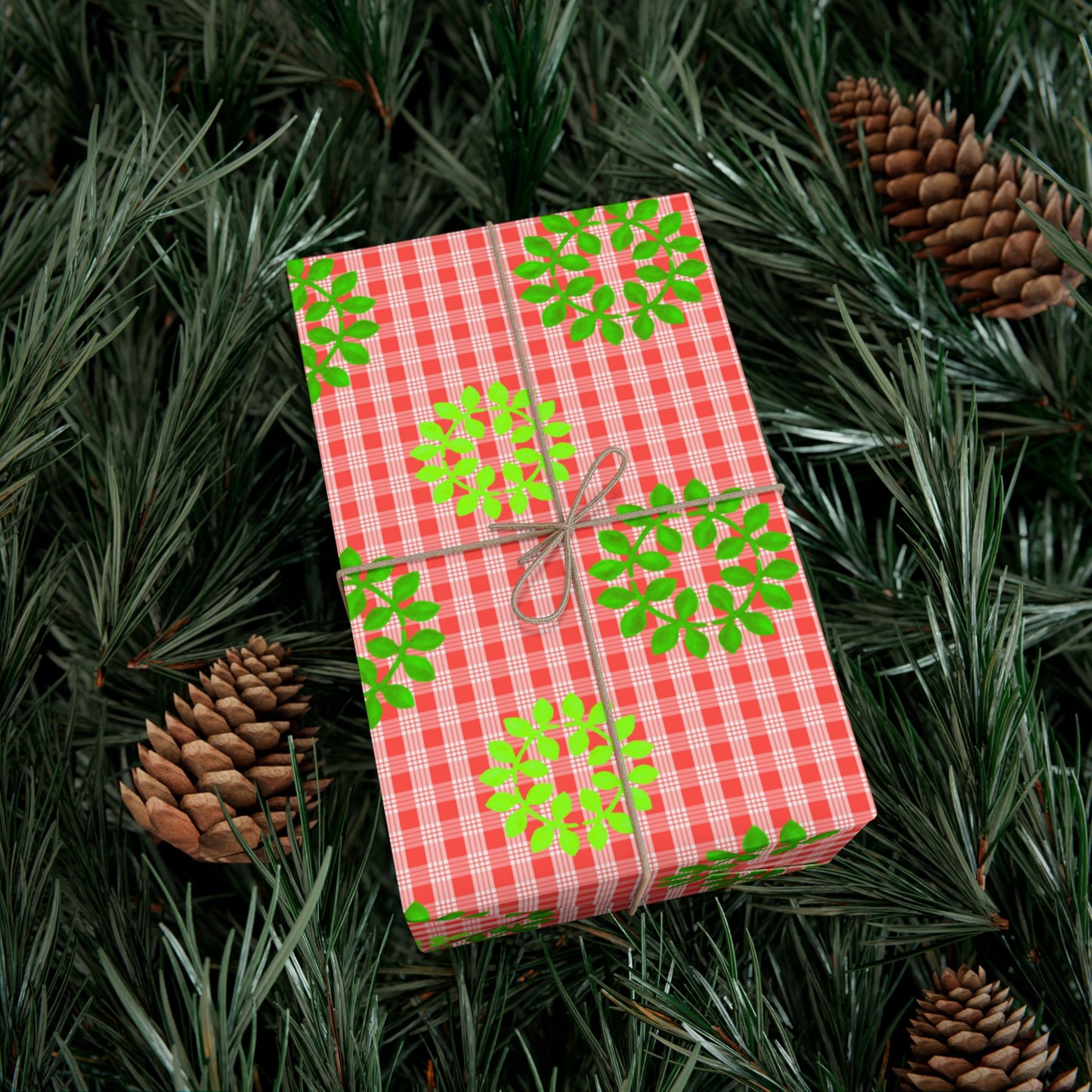 Maile Palaka Gift Wrap Paper — Holiday Wrapping Sheets