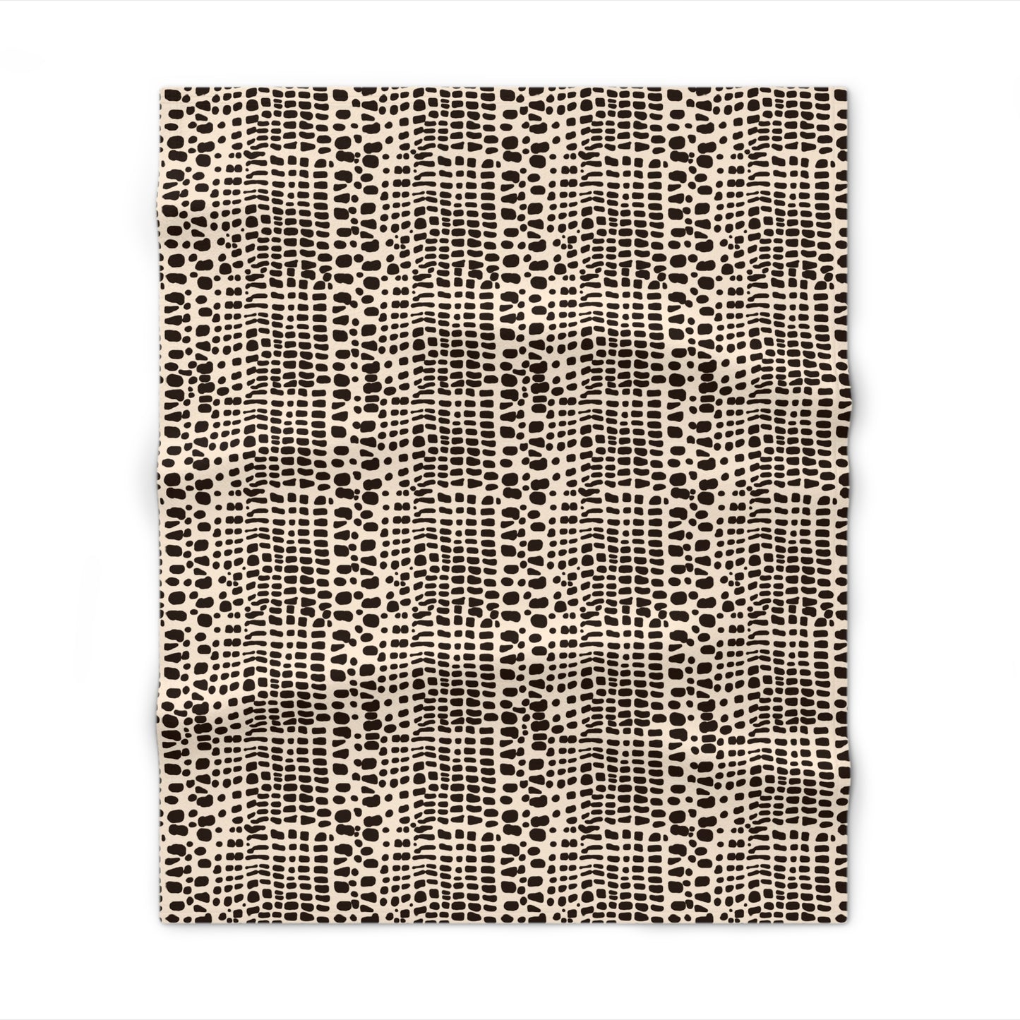 Cone Shell Print Throw Blanket