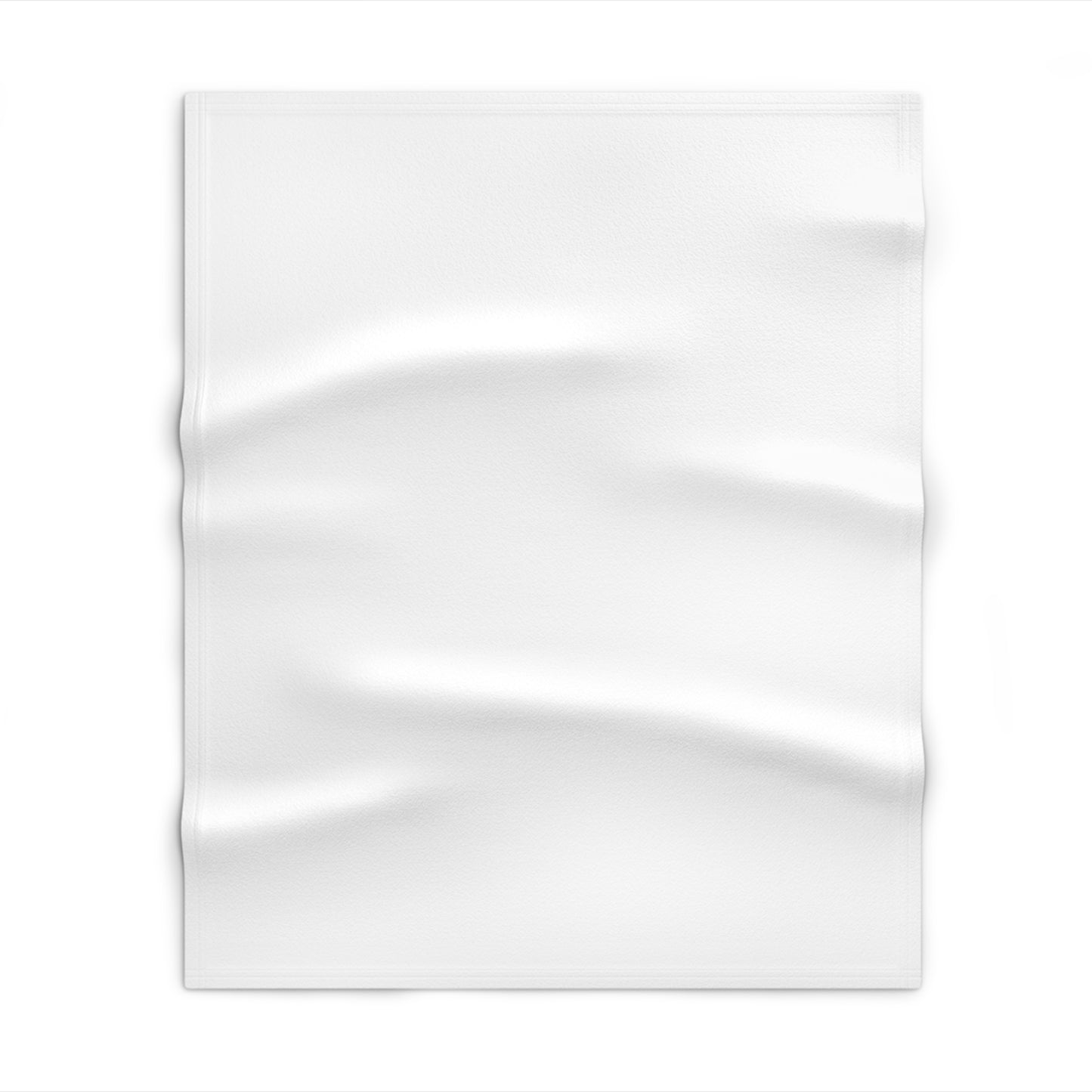 Cream Cone Shell Patchwork Print Throw Blanket