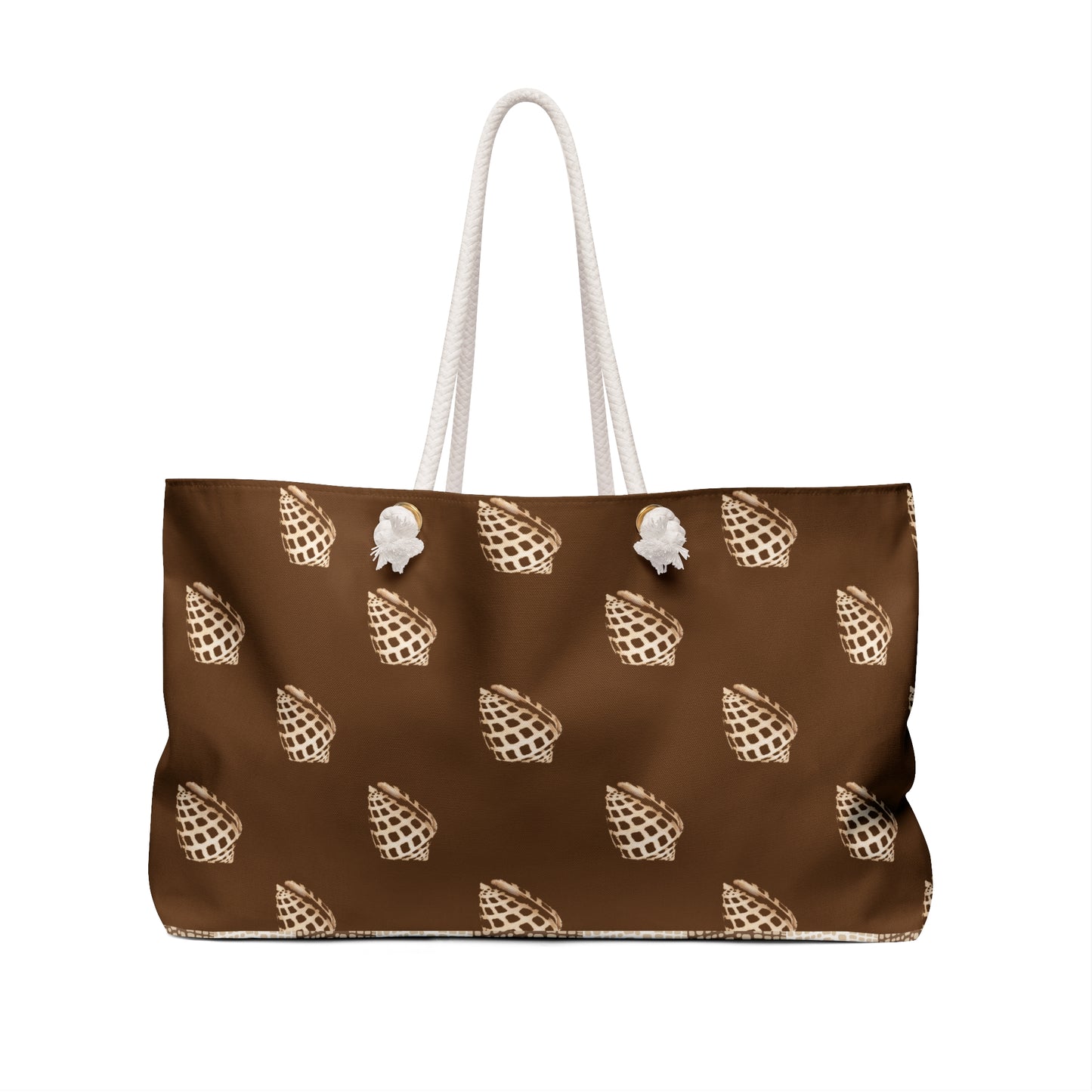 Cone Pattern Weekender Bag