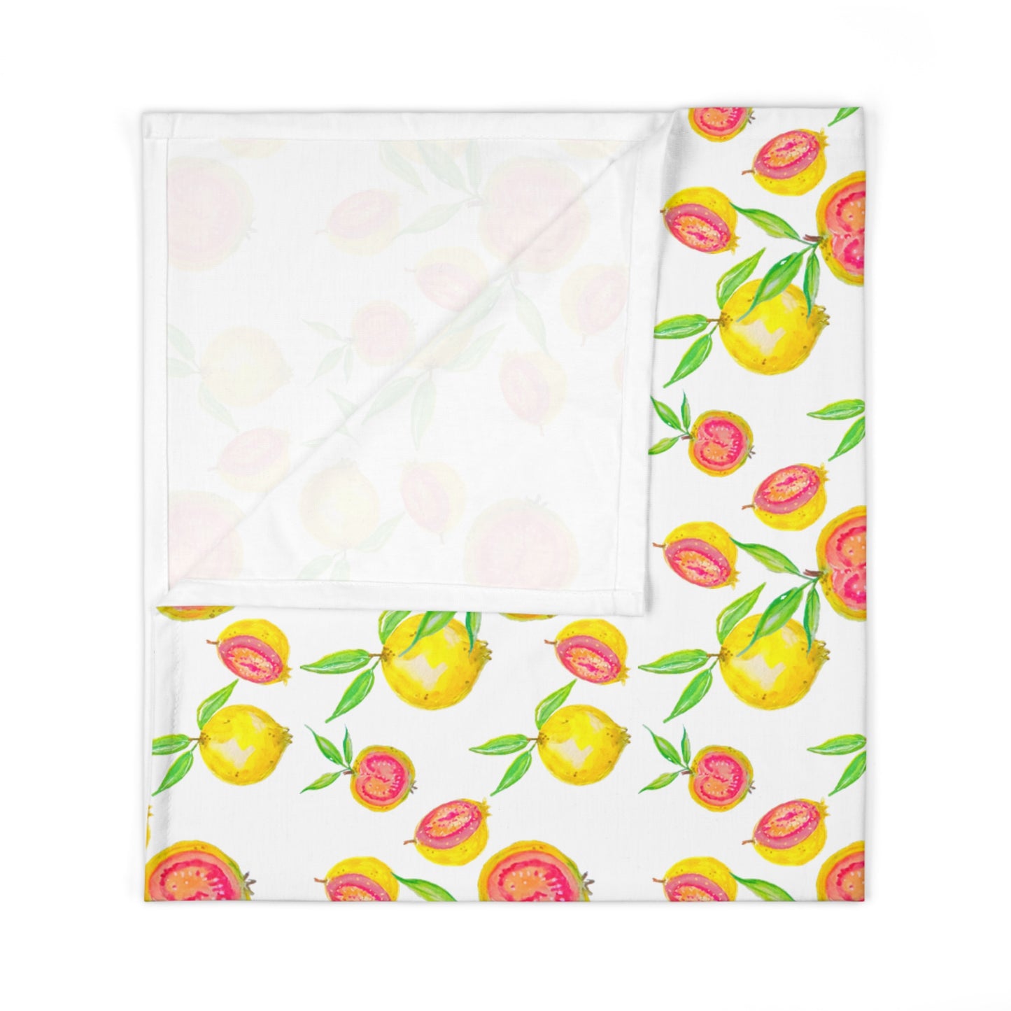 Haiku Guava Swaddle Blanket