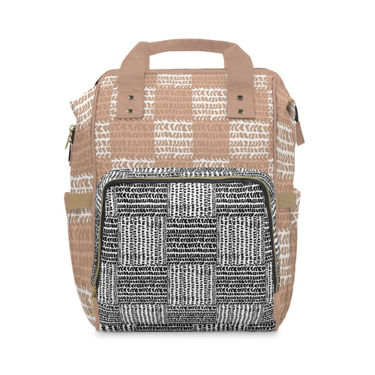 Cone Shell Patchwork Diaper Bag Backpack