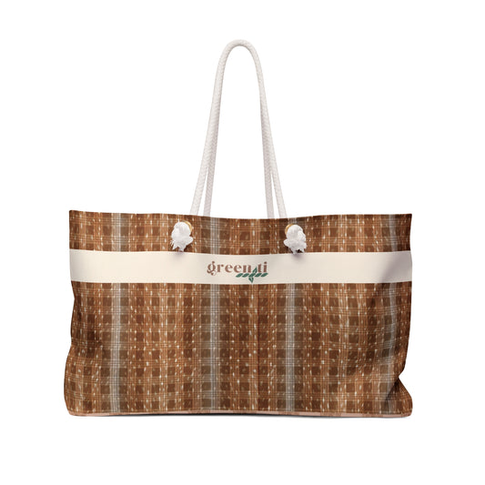 Axis Palaka Pattern Weekender Bag