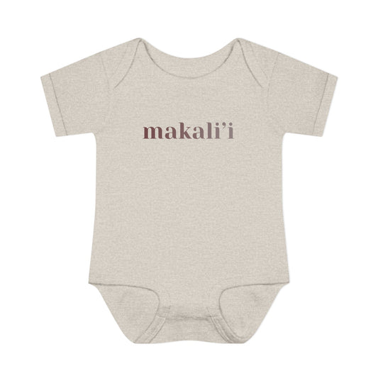 Makali’i Mini Shortsleeved Cotton Bodysuit