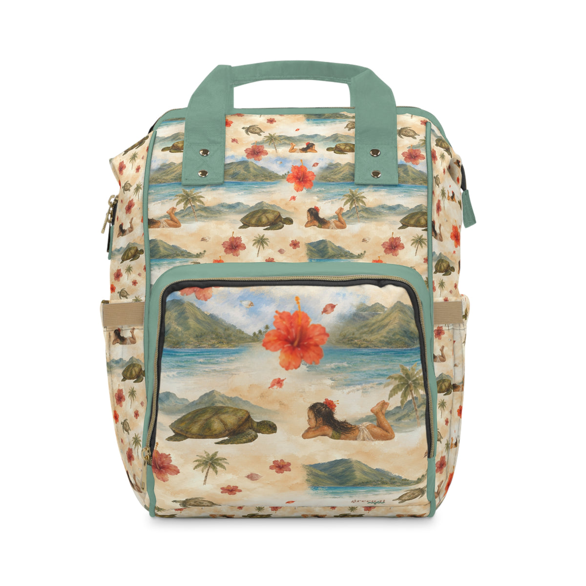 ‘A Time Ago’ Diaper Bag Backpack
