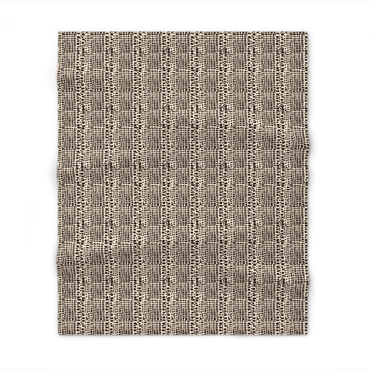 Cone Shell Print Throw Blanket
