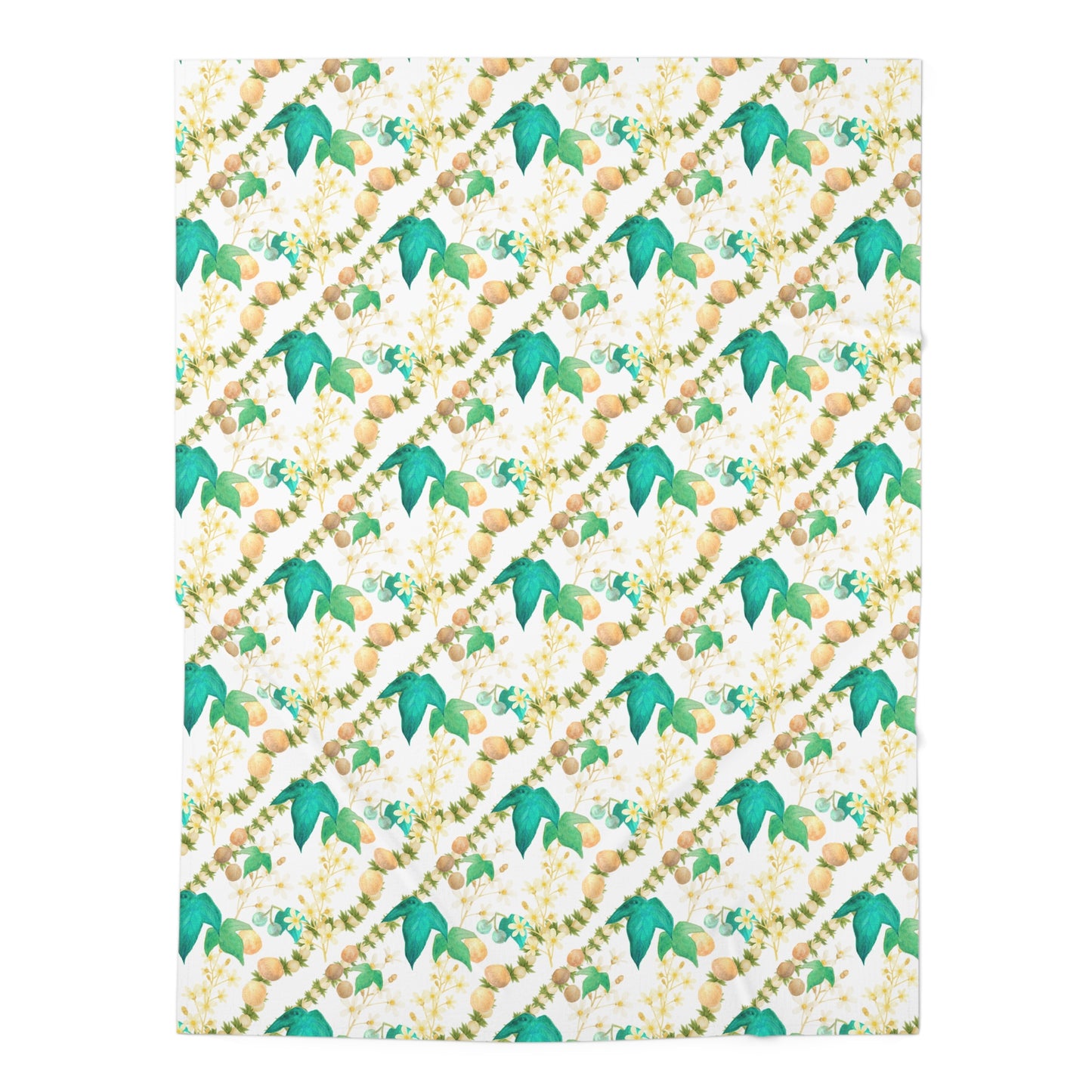 Kukui Lei Swaddle Blanket