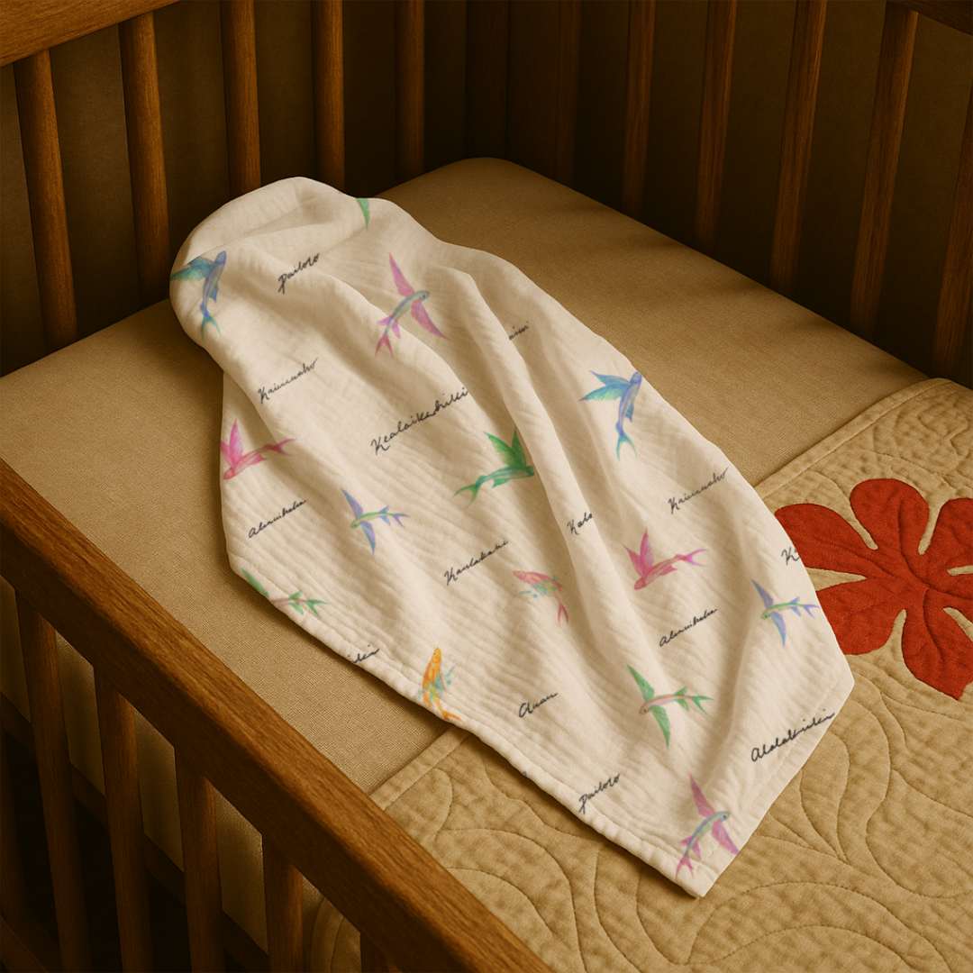 Pailolo Mālolo Swaddle Blanket
