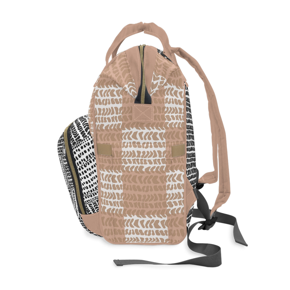 Cone Shell Patchwork Diaper Bag Backpack