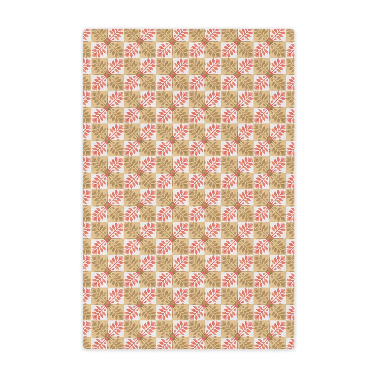 Ohia Lehua Quilt Checkered Minky Blanket