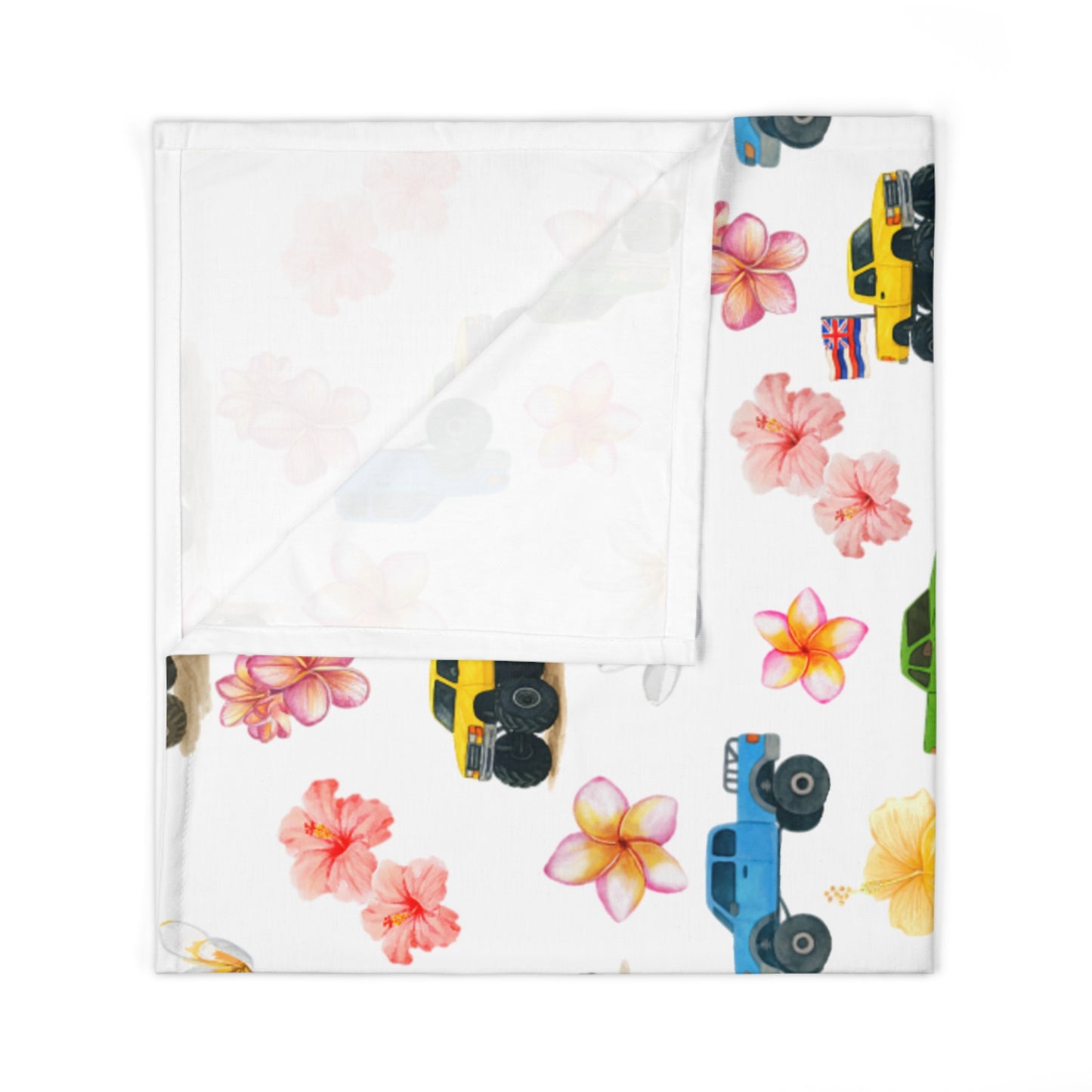 Truck Pua Swaddle Blanket