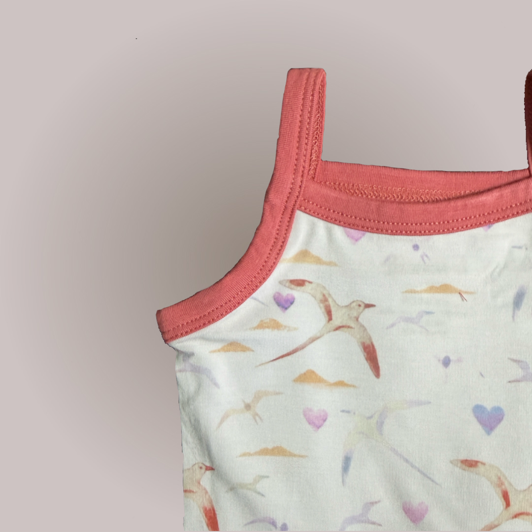 Koa’e Kea 🩷 - Tank Bodysuit