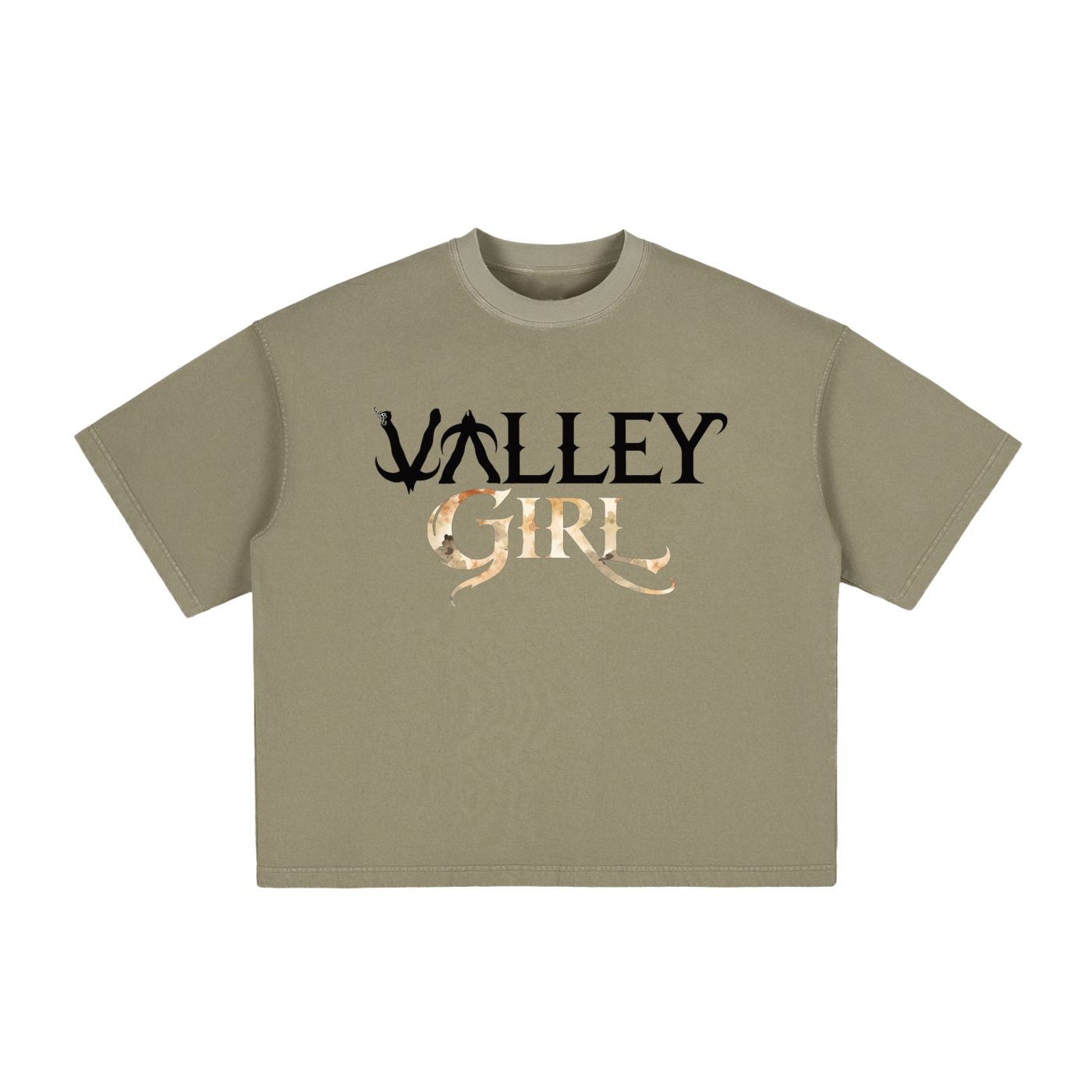 Valley Girl Vintage Washed Boxy T-Shirt