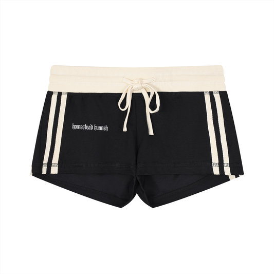 Paisley Quilt Patch Track Shorts