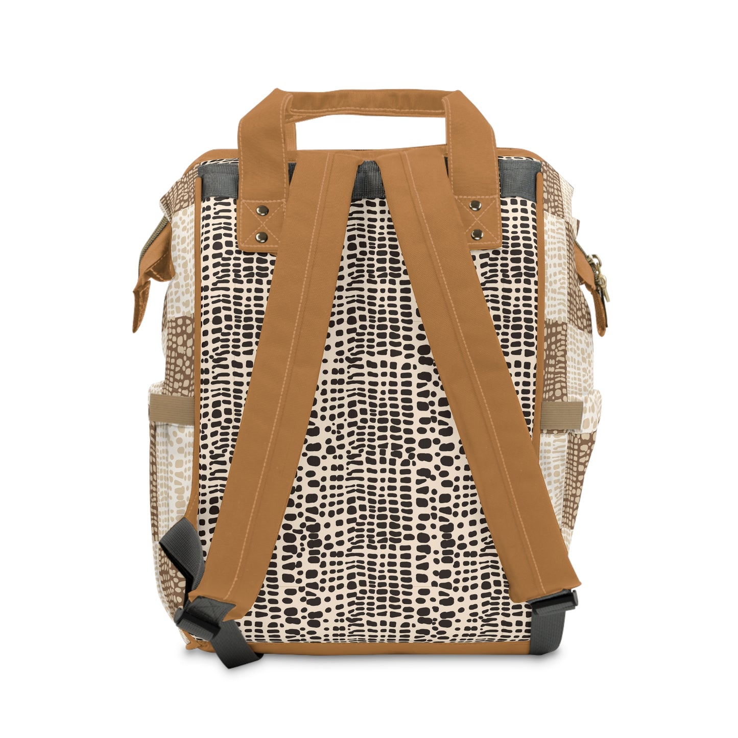 Cone Shell Patchwork Diaper Bag Backpack
