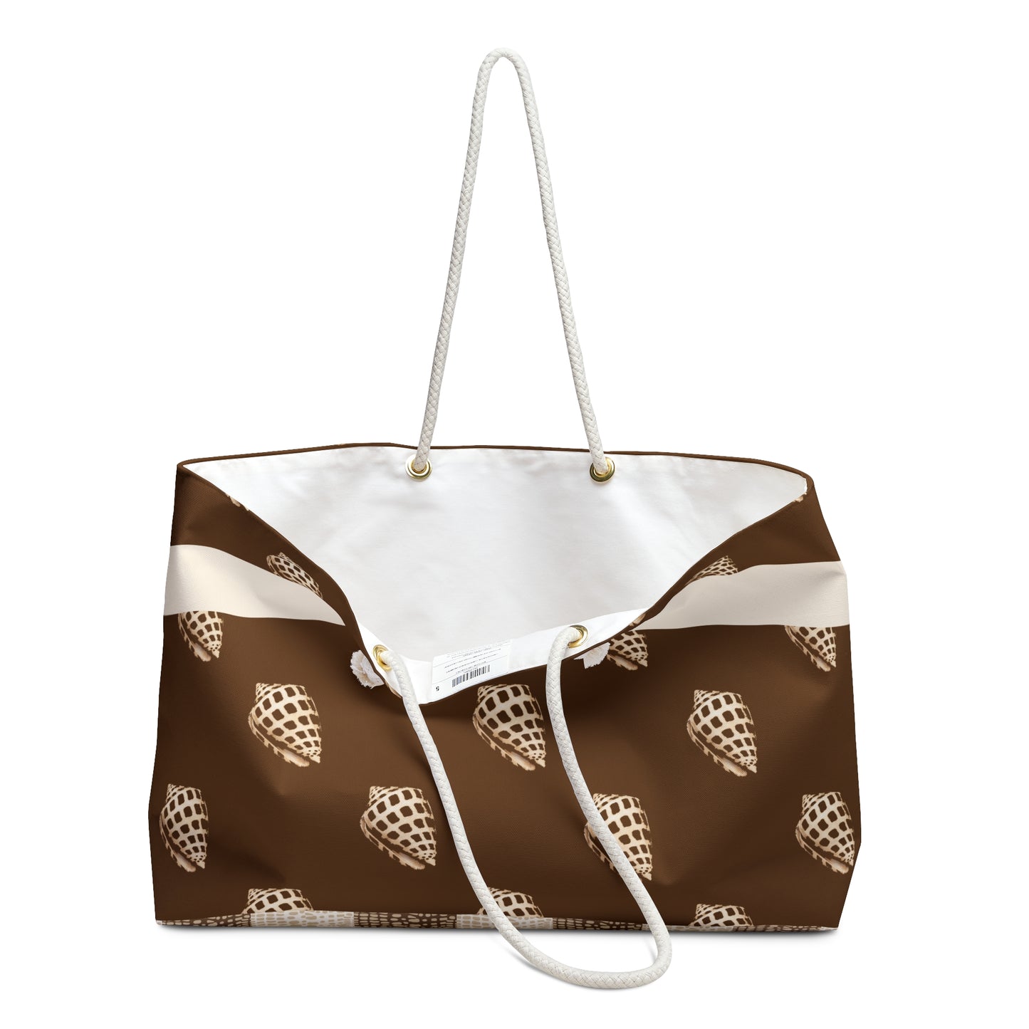 Cone Pattern Weekender Bag
