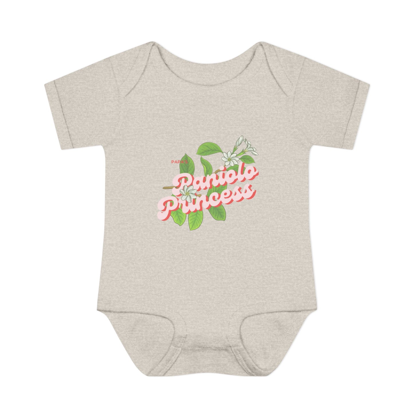 Papa’s Paniolo Princess - Shortsleeved Cotton Bodysuit