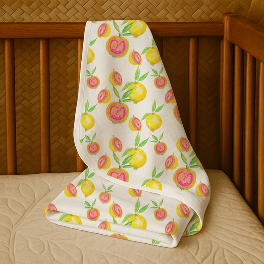 Haiku Guava - Bamboo Swaddle
