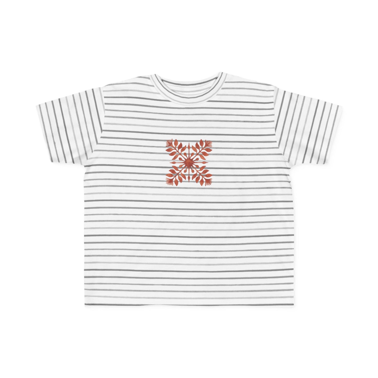 Lehua Quilt Watercolor Textile Toddler Tee