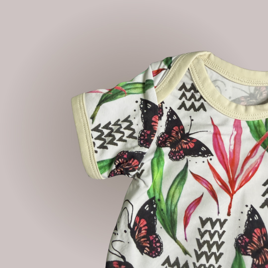 Royal Ti - Shortsleeved Bodysuit