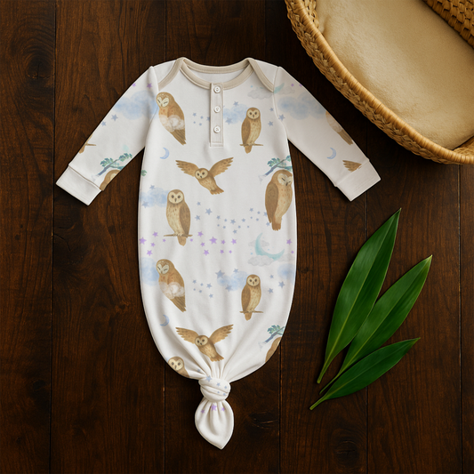 Pueo Pō - Infant Gown