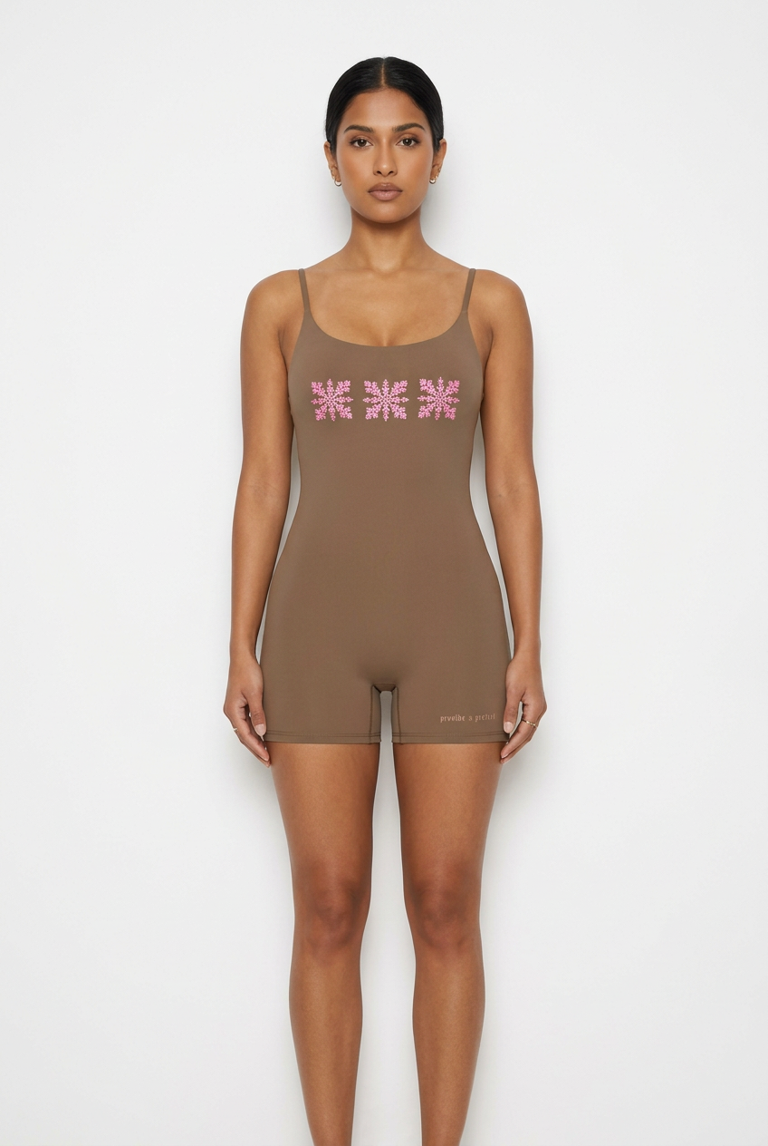 Paisley Pali U-Neck Romper (3 colors)