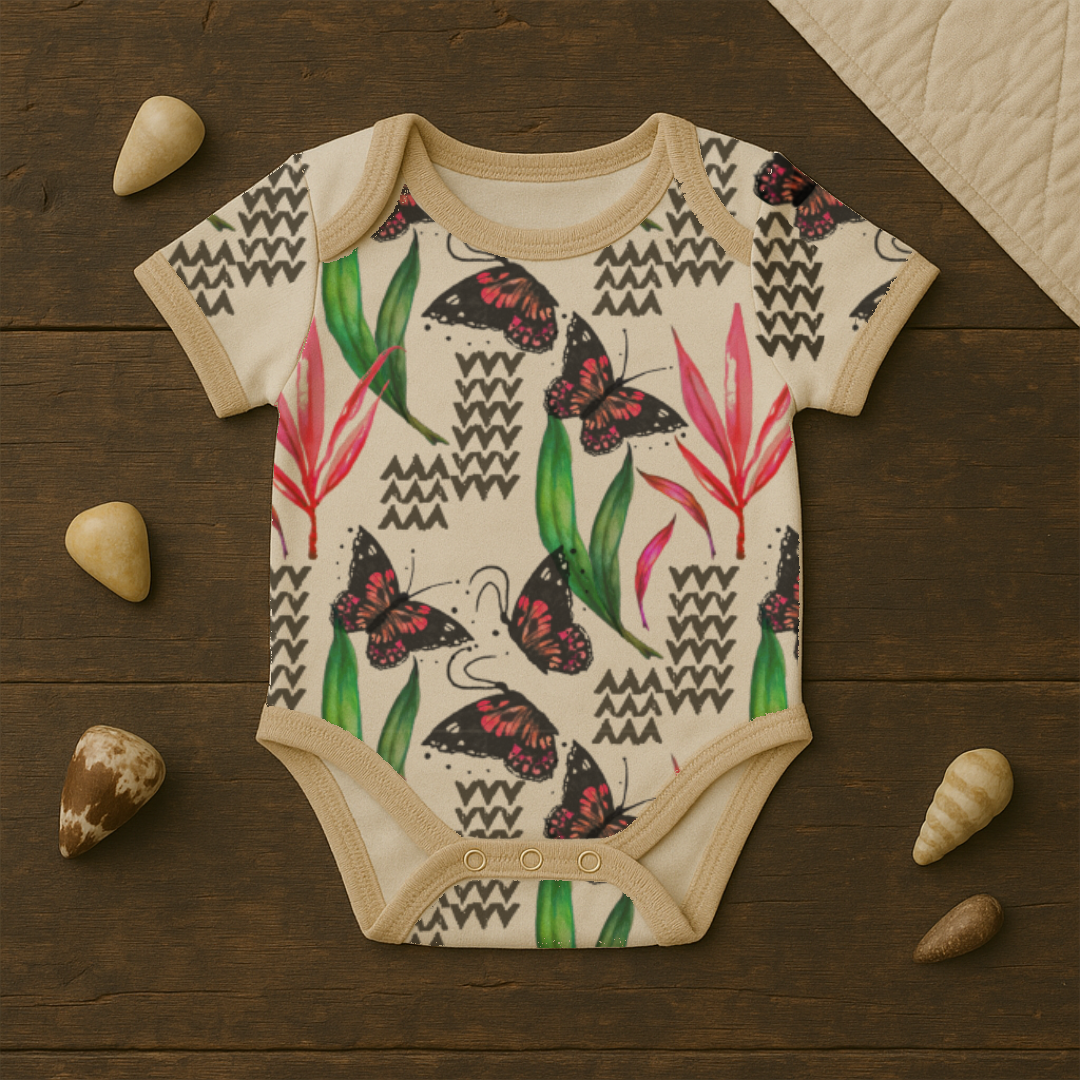 Royal Ti - Shortsleeved Bodysuit