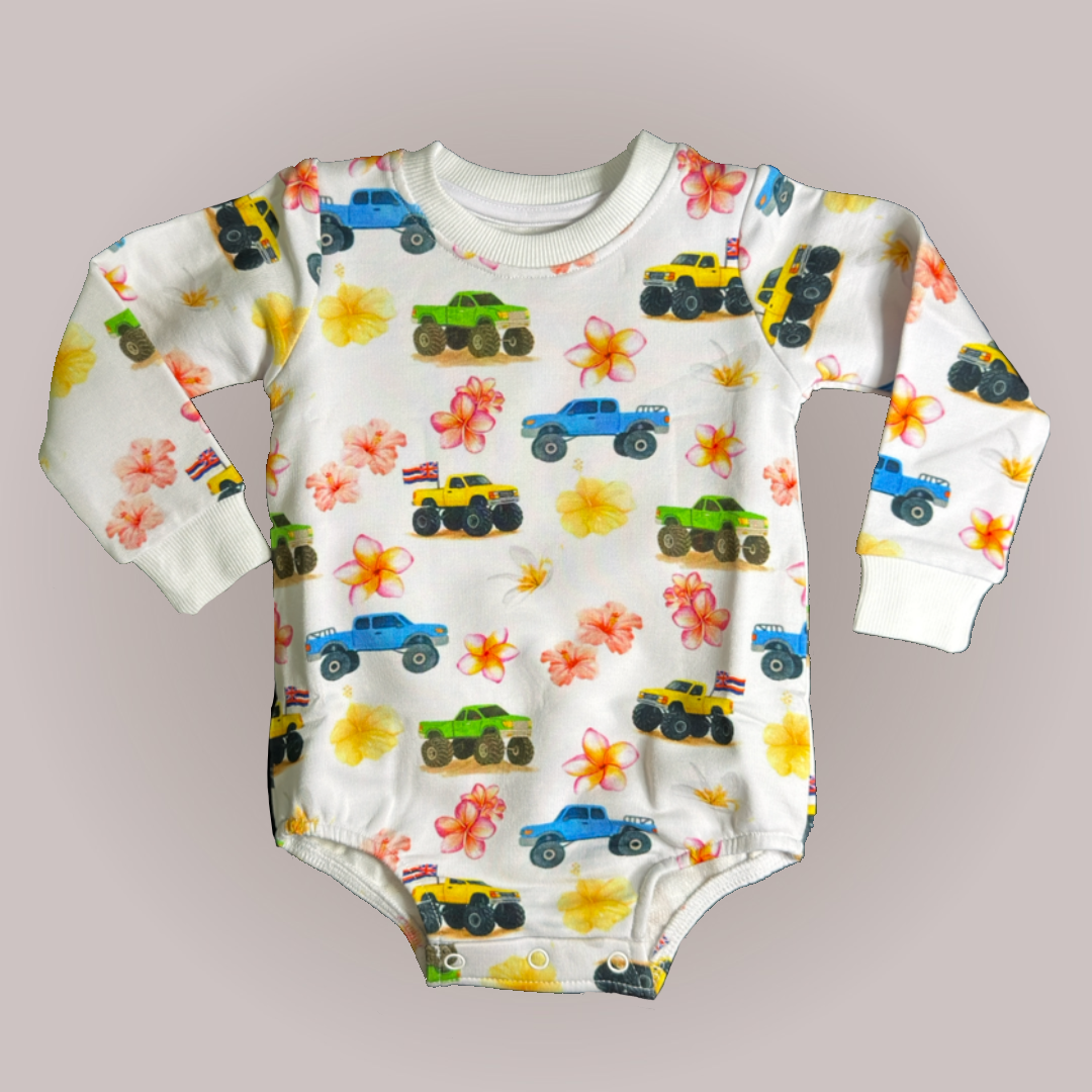 Truck Pua - Bubble Romper
