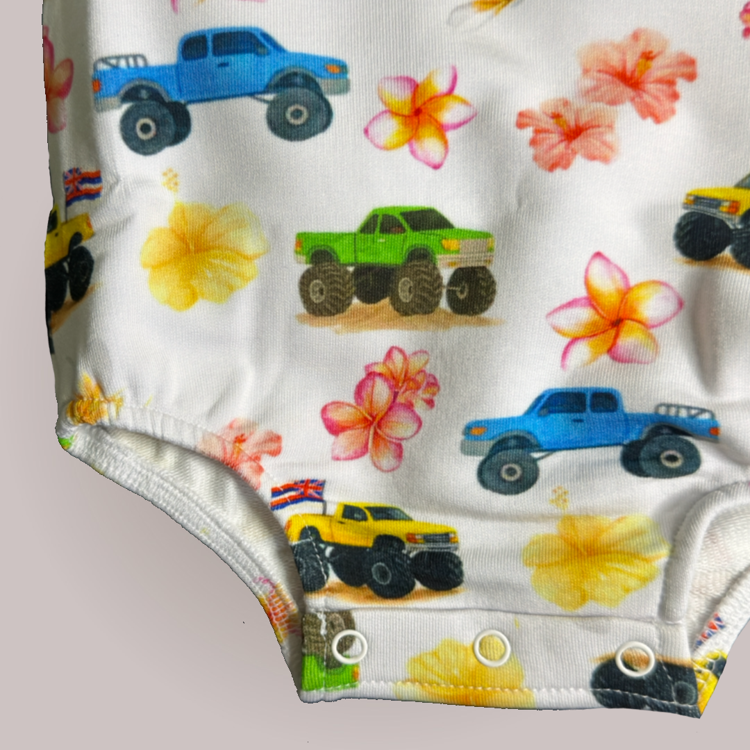 Truck Pua - Bubble Romper