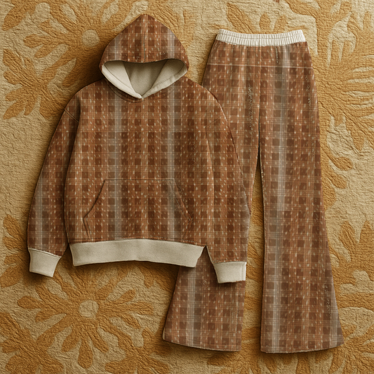 Mama Axis Palaka Sweat Set