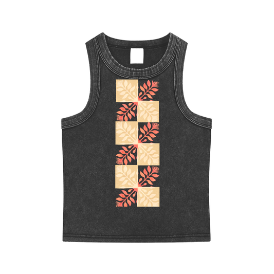 Ohia Lehua Checker Quilt Tank