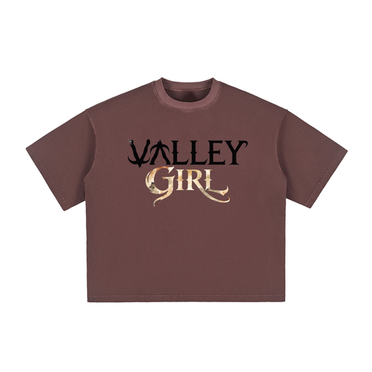 Valley Girl Vintage Washed Boxy T-Shirt