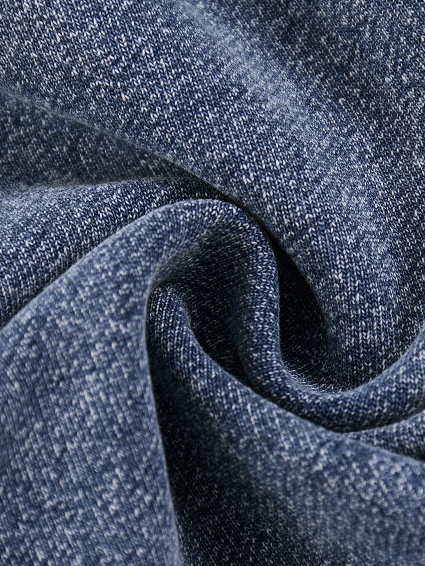 “Represent” Snow Wash Denim Oversized Zip-Up Hoodie